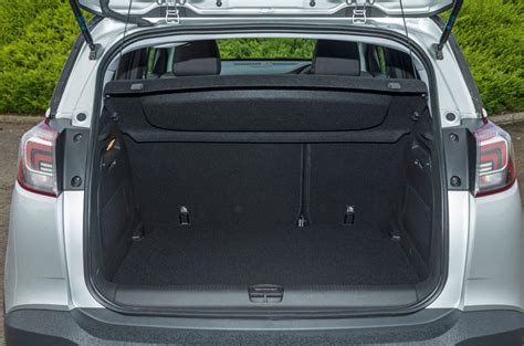 vauxhall crossland x boot dimensions.